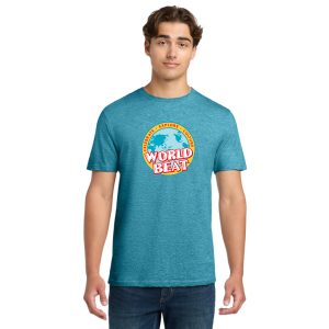 Gildan Softstyle® T-Shirt Full Front DTF "World Beat" Logo