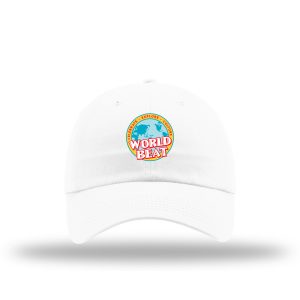 Richardson Relaxed Twill Snapback with Embroidered "World Beat" Logo (Limited Supply)