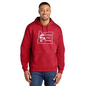 Gildan® Softstyle® Midweight Pullover Hooded Sweatshirt with Full Front "Willamette River Dragons" DTF logo